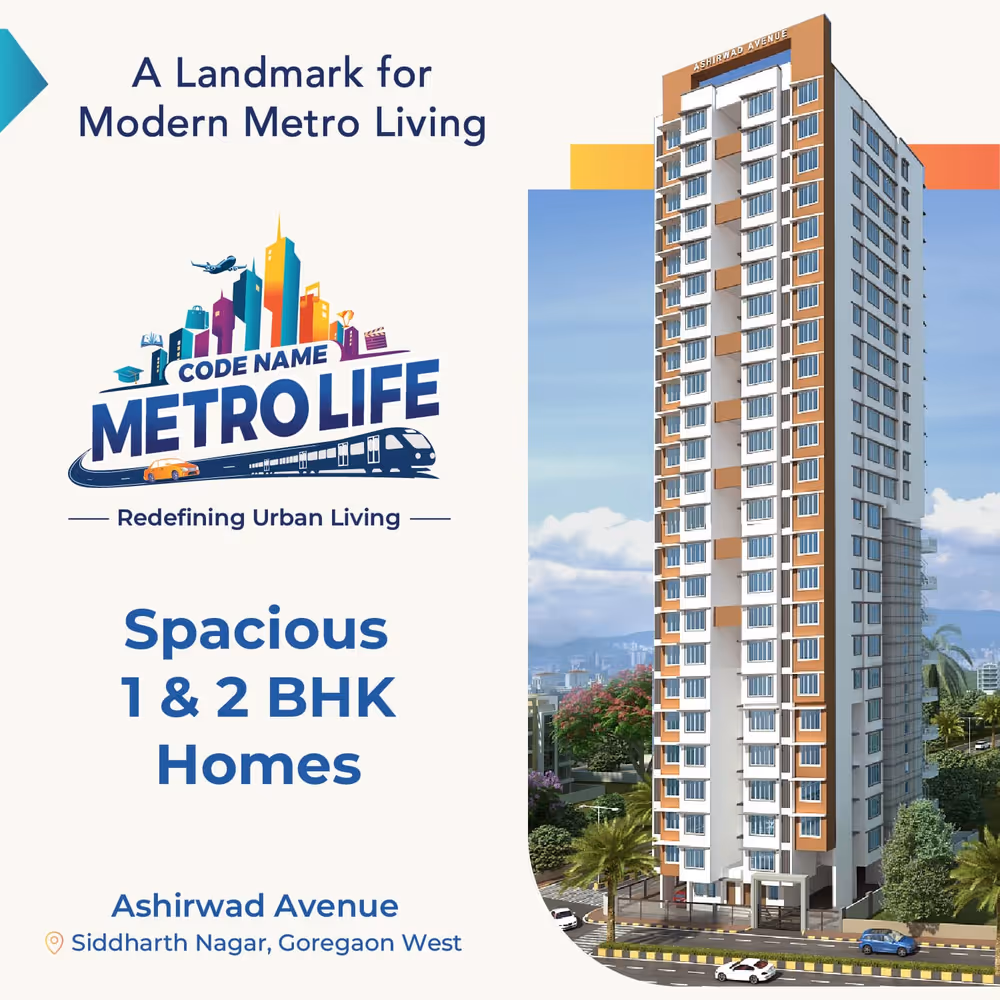 1 & 2 BHK Apartment in Siddharth Nagar, Goregaon West