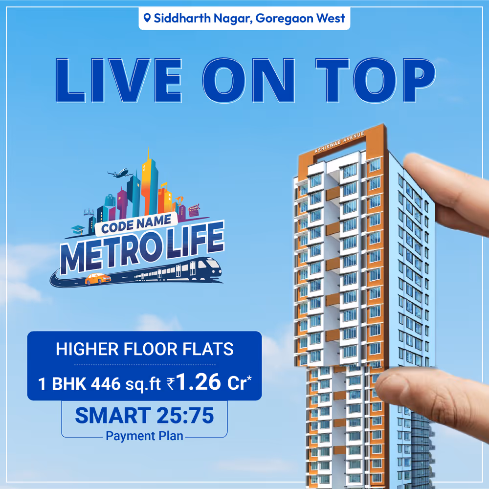 1 & 2 BHK Apartment in Siddharth Nagar, Goregaon West